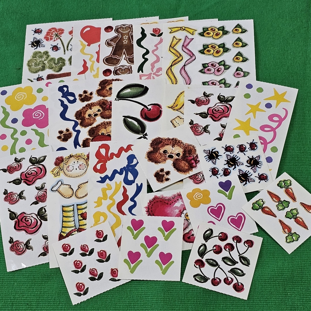 PW1:  Printworks Sticker Bundle - 22 Modules - flowers gingerbread people etc